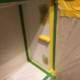 トイレ収納BOX/補修/塗装