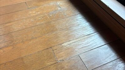 フローリング補修/経年劣化/神奈川県横浜市甲南/ﾘﾍﾟｱ/塗装
