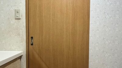 建具シート貼り/神奈川県相模原市/建具剥がれ/ﾘﾍﾟｱ