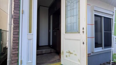 玄関塗装/剥離/神奈川県相模原市/ﾘﾌｫｰﾑ/ﾘﾍﾟｱ